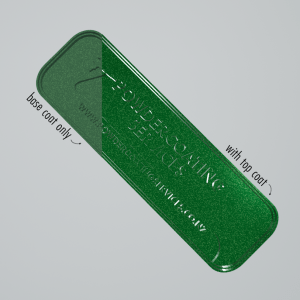 Glacial Mint Base (PCS-5207-BMP) + Crystal Storm (PCS-4792-SPP)