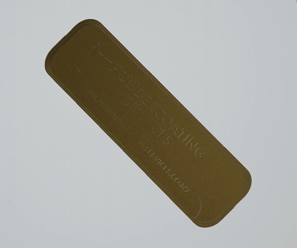 Aged Brass Kinetic Flat (9068430F)
